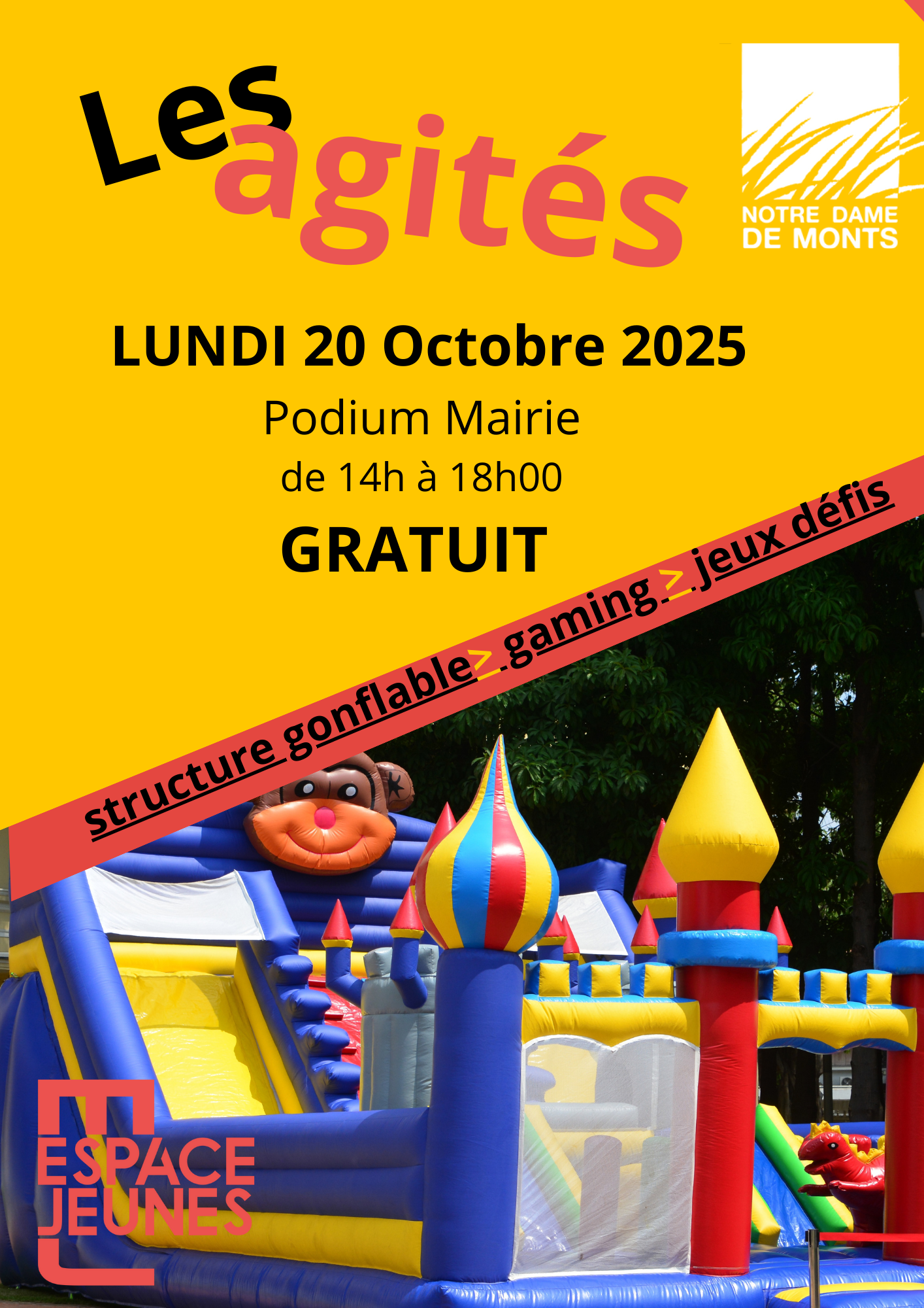 ANNULATION : Les Agités by Espace Jeunes